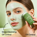 Cuidelle Green Mud - Máscara Facial em Bastão de Chá Verde e Berinjela